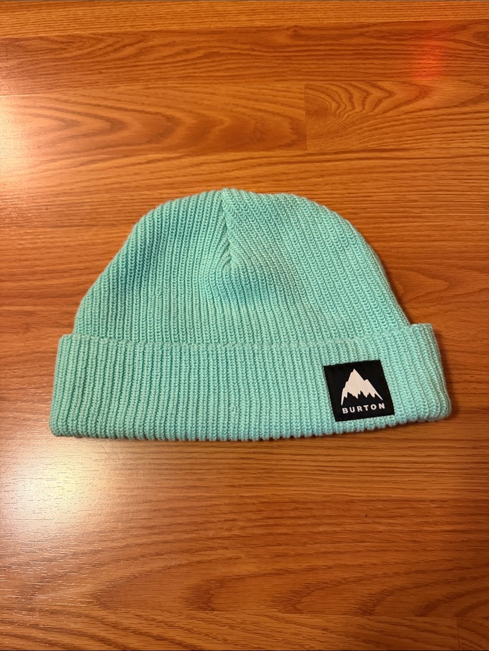 Burton Mint Green Ribbed Beanie